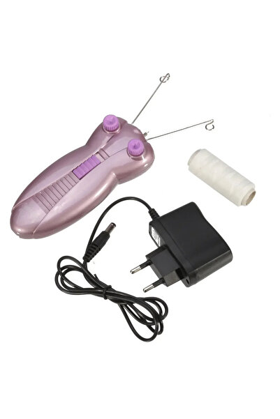 ErginGroup Elektrikli İpli Epilasyon Cihazı Vücut Yüz Kol Bacak Tüy Dökücü Saç Çıkarıcı Epilatör Aleti