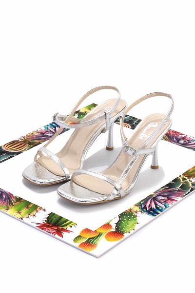 Bambi Lame Women's Classic High Heeled Shoes05206062009