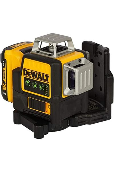 Dewalt 10.8V SELF LEVEL MULTI LINE LASER GREEN, Yellow/Black, DCE089D1G-GB, 3 Year Warranty