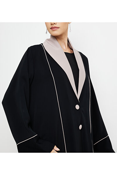 Rosette Abaya Black-R-202492