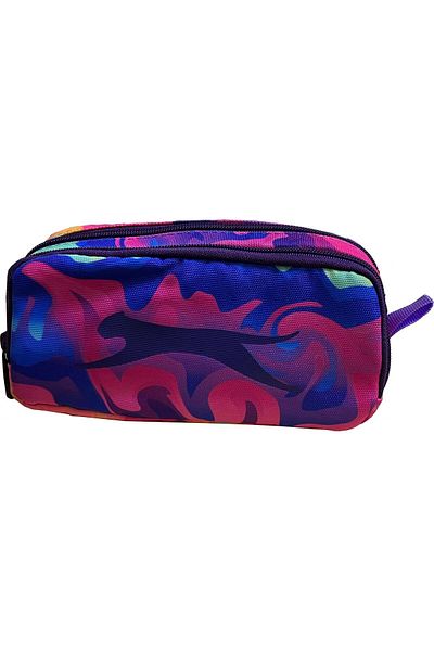 Slazenger Purple Colored Pencil Bag (Two Compartments)