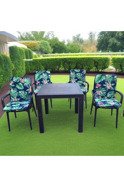 kapella PERNA DE SCAUN DE LUX CU SPĂCĂ 4 BUCĂ 4CM BĂTANIA FRUNZĂ VERDE