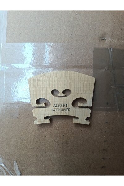 Aubert vbr-301 model 4/4 boy keman için kelebek ağacı keman köprüsü