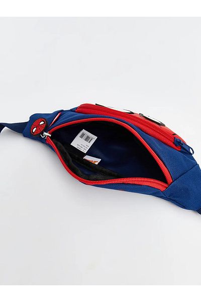 LC Waikiki Navy Blue Spider-Man Printed Boy's Waist Bag