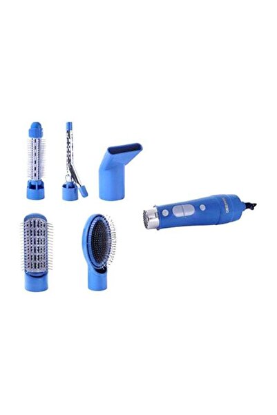 Geepas 6-In-1 Hair Styler Blue
