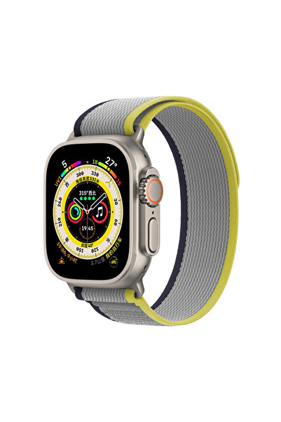 PSGT Apple Watch Uyumlu Seri 1/2/3/4/5/6/se/7/8/9 Ultra/ultra2 42/44/45/49mm - S10(46MM) Kordon Trail 42