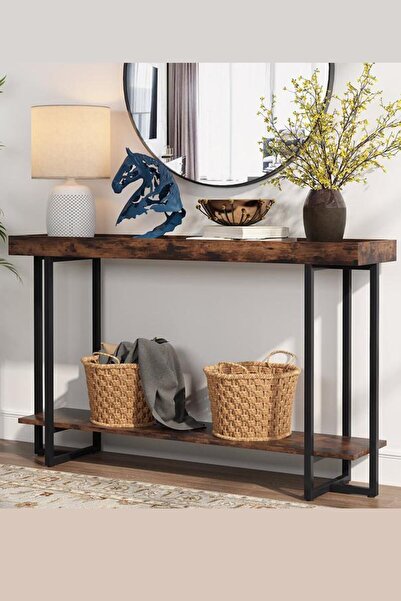 Plus aksesuar Dekoratif Tasarım Dresuar-konsol-raf Metal Iskelet Vestiyer Rafı