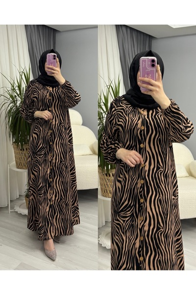 BY SUPHAN FASHION ΦΟΡΕΜΑ ΜΕ ΚΟΥΜΠΙΑ ΑΠΟ ΒΙΣΚΟΥΡΑ ΤΕΣΕΤΟΥΡ