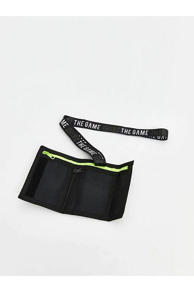 LC Waikiki Black Printed Boy's Wallet