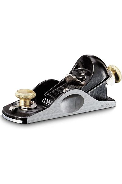 Stanley 1-12-020 No. 9 Block Plane, Black/Silver