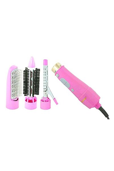 Geepas 4-In-1 Hair Styler Pink
