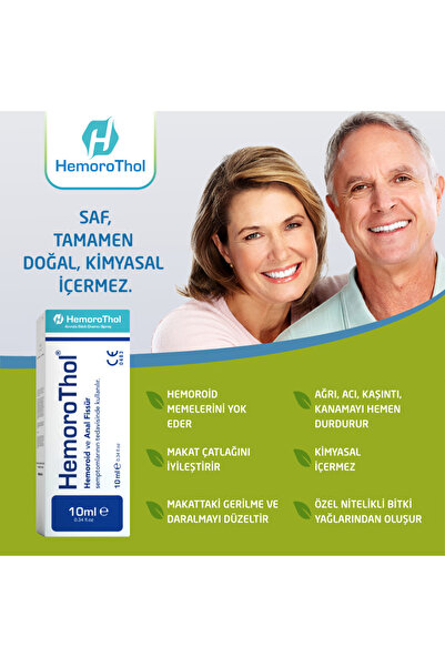 HemoroThol H.emoroid B.asur Onarıcı Bitkisel Sprey 10 ml