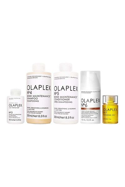 Olaplex 5-Piece Perfector Shampoo Conditioner Smoother And Oil Set