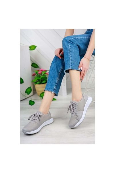 Awidox Daily Comfortable Sole Mesh Lace-Up Lightweight Flexible Walking Sneaker Sports Shoes