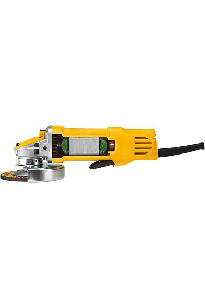 Dewalt 115Mm, 900W, Paddle Switch, Angle Grinder, Yellow/Black, Dwe4120-B53