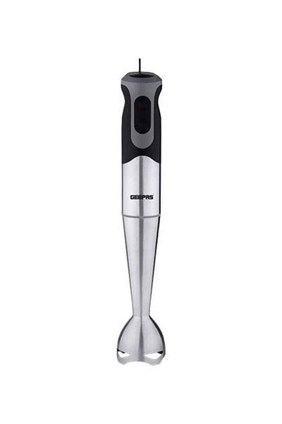 Geepas Stainless Steel Hand Blender - 2 Speed Powerful Motor with Durable Stainless Steel Blade & Removable