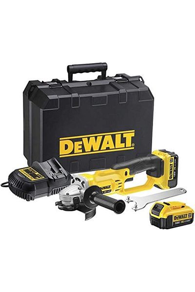 Dewalt DeWALT DCG412M2-QW Angle Grinder 12.5 cm, 7000 RPM, 2.9 kg