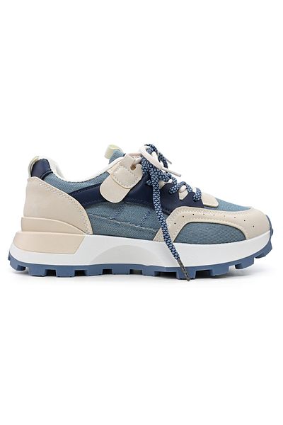 Tmall Pantofi sport pentru femei, D1307, din material textil, albaștri