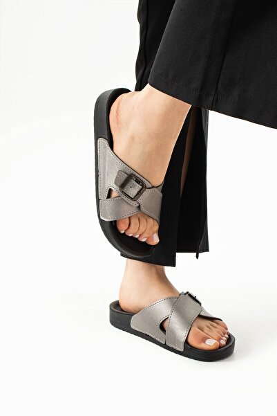 AlbiShoes Scarlett Жіночі капці з пряжкою, анатомічна підошва, зручні, легкі, для щоденного носіння