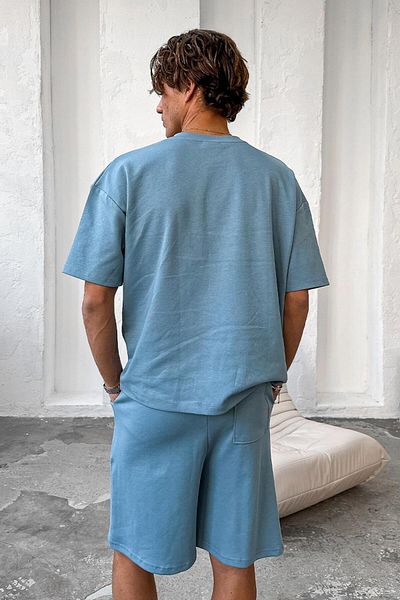 HAFKAGİYİM Tricou Cozy Premium Oversize Baby Blue