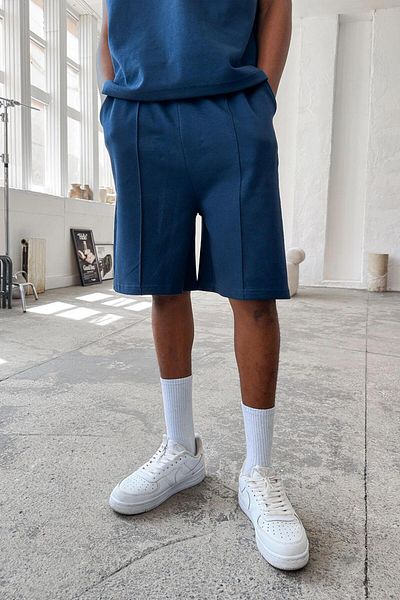 HAFKAGİYİM Σορτς Indigo Cozy Premium σε χρώμα