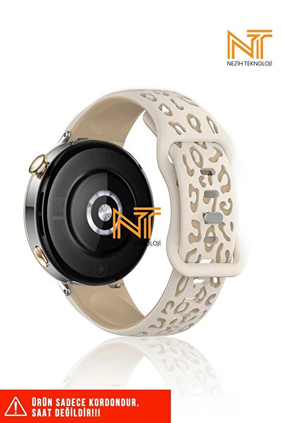 Nezih Case Huawei Watch Gt4 / Gt5 / Gt6 41mm Compatible Soft Silicone Sports Band 18mm