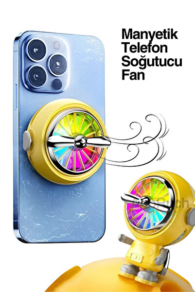 İMEXTECH A02 Evrensel Android Ios Uyumlu Soğutucu Manyetik Telefon Soğutma Fanı