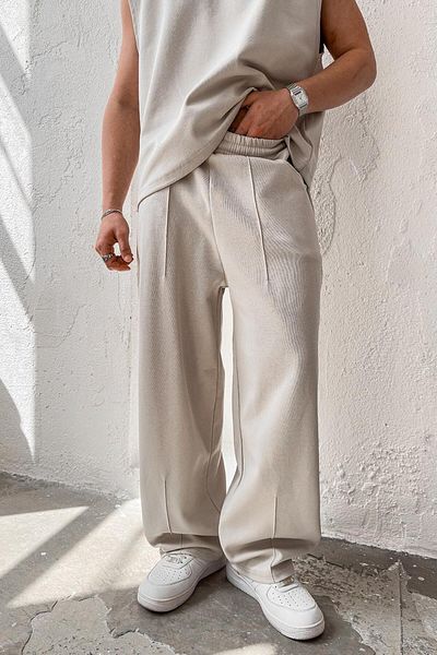 HAFKAGİYİM Trening Stone Cozy Premium plisat