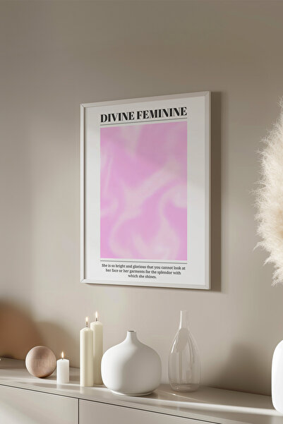 Basquiart Αφίσα της σειράς Aura με λευκό πλαίσιο, Αριθμός πίνακα: 132