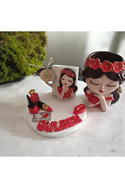 HÇTASARIM İsme özel kahve fincani sunumluk