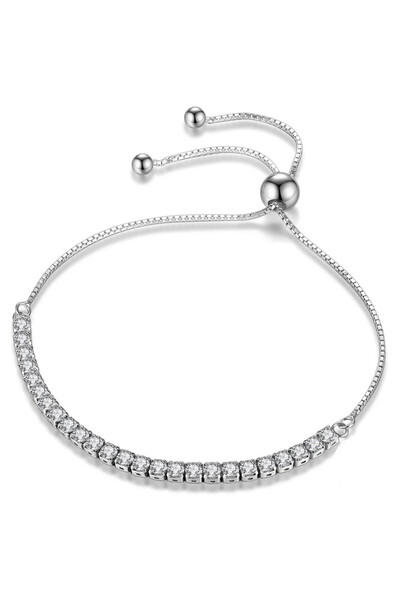 delis Bratara Argint Tennis 925, Jw1027, Model Cu Zirconiu, Placata Cu Rodiu