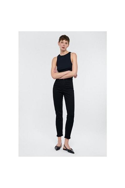 Mavi Pantaloni de damă Cındy Black din anii 90 - M 100277 -82292-fw