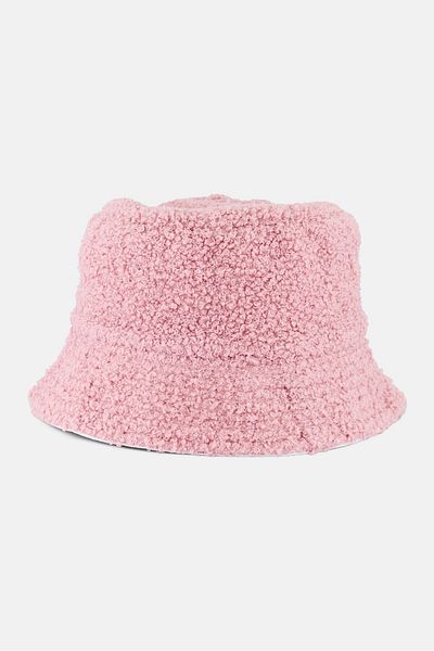 Orly Women Textured Bucket Hat, Pink