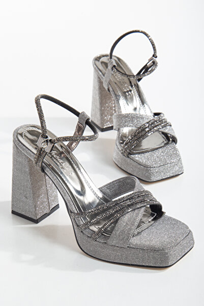 Rimesteks صندل نسائي بكعب عالي لحفلات الزفاف والمناسبات الخاصة مع زخرفة من ال...