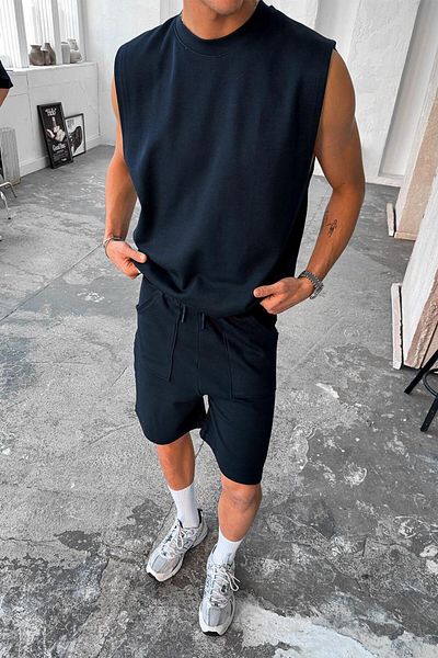 HAFKAGİYİM Μπλε Navy Cozy Premium Basic εσώρουχο
