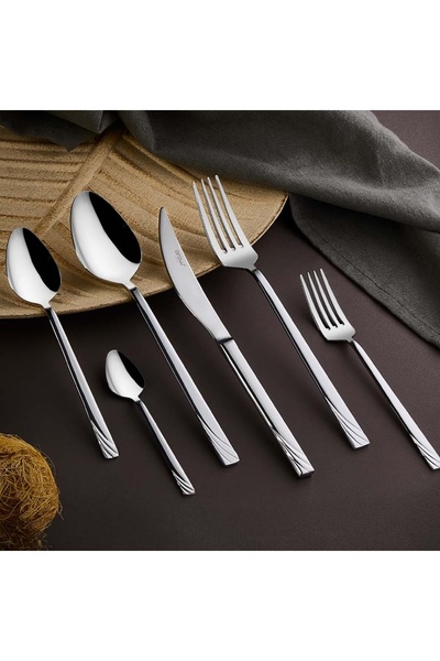 ÖZLİFE Ceylin 12 Kişilik 72 Parça Çatal Kaşık Bıçak Takımı 18/10 Paslanmaz Çelik