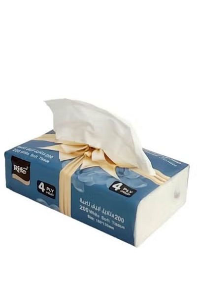 RITE Rite Tissues 5 boxes, 1000 ostrich tissues, made of the finest wood fibers, consisting of 4 layers