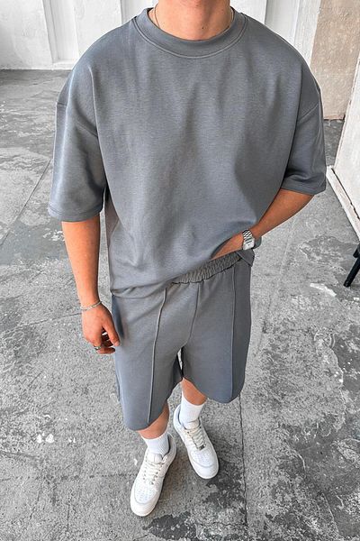 HAFKAGİYİM Smoked Cozy Premium Oversize T-Shirt