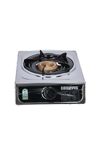 Geepas Geepas Easy Control Knob & Anti Skid Base Cooking Burner GGC31015 Silver