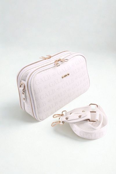 GALB LEATHER Women's Shoulder Bag with Wallet and Gift, 5 Compartments, Wide Strap, Suitable for Daily Use, Price
