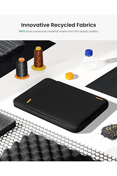 Tomtoc حقيبة Defender-A13 للكمبيوتر المحمول مقاومة للماء لأجهزة MacBook Pro مقاس 16 بوصة M4/M3/M2/M1