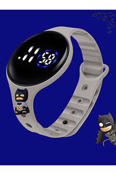 Onkatech Su Geçirmez Figürlü Dijital Dokunmatik Led Ekran Çocuk Saati