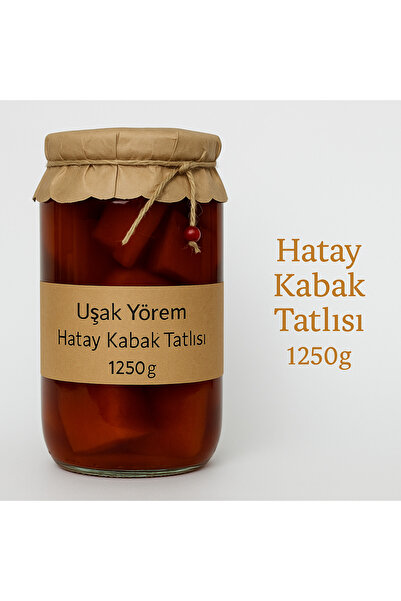 Uşak Yörem Şarküteri Hatay Çıtır Kabak Tatlısı 1250g Uşak Yörem