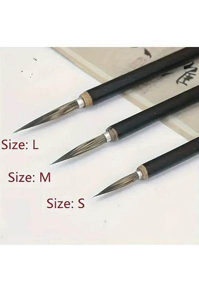 hobi market art Chinese Calligraphy Writing Brush Set of 6