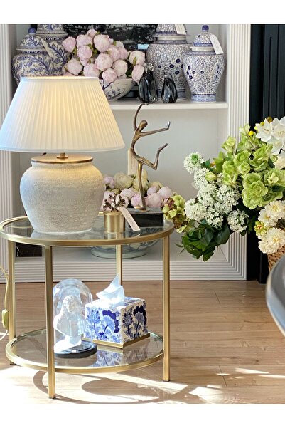 Dekordan House Porto Ceramic Textured Lampshade