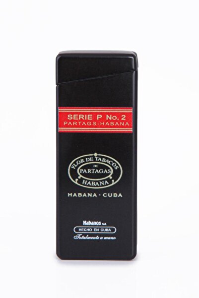 COHİBA Cohiba Tek Torch Pürmüz Partagas Serie P No:2 Özel Üretim Siyah Metal ...