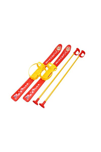 TechNokta Plastic skis for children, (3350) Technok, 76 cm, red