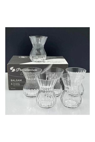 Paşabahçe 12552 Tea Cup Crystallin 100Cc 6 Pieces Original. Boxed