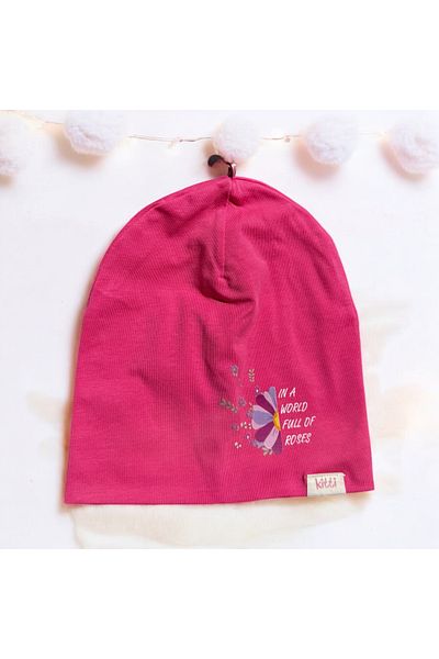 BATU GİYİM Girl's Combed Cotton Beret
