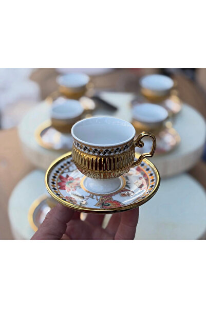 ACAR MUBA CONSEPT TOLEDE 6 KİŞİLİK KAHVE FİNCAN TAKIMI 90 ML